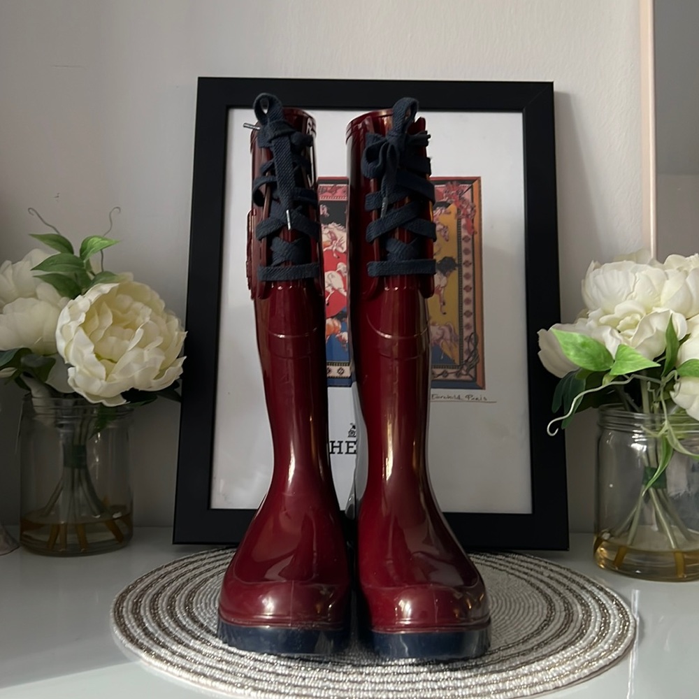 See by Chloe rain boots
